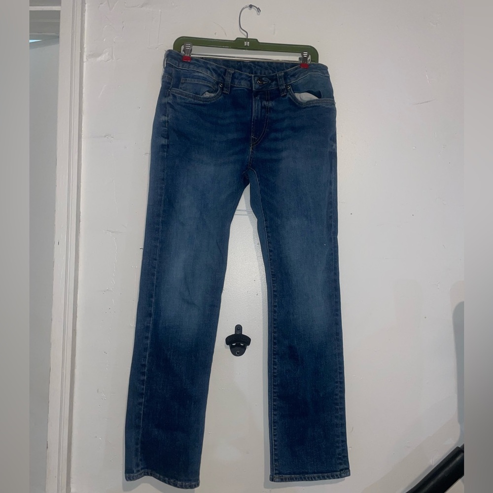 Buffalo David Bitton Straight Six denim jeans sz 31x32